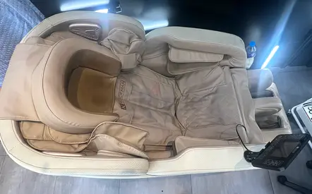 Used Full-Body Beige Massage Chair in Good Working Condition