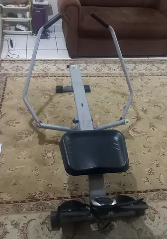 Used indoor rowing machine - compact home rower