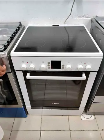 Bosch latest model electric ceramic 4 hobs oven fan cooking range 60x60 stove white colour