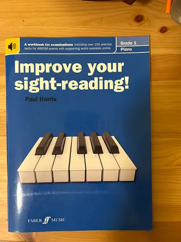 Improve Your Sight-Reading! Grade 1 Piano by Paul Harris (music book)