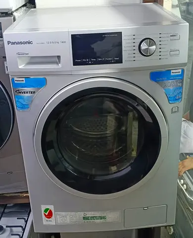 Panasonic Front Load 12 kg wash 8 kg dryer/ 1400rpm Silver good working conditions fre hom delivery