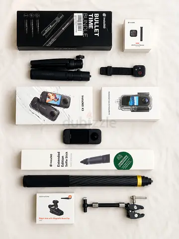 Insta360 X3 360 Action Camera Full Bundle – Like New
