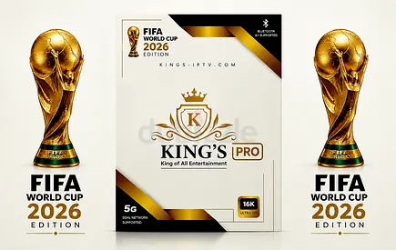Kings Pro TV Box(FIFA EDITION) - New/Sealed Set-Top Media Player(Included 1year warranty)