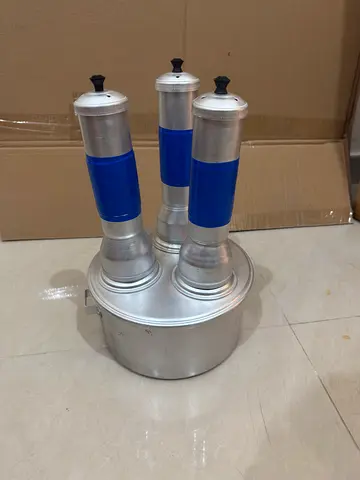 Aluminium 3-spout / puttu maker (used)