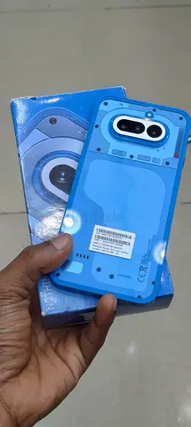 Used Nothing Phone 4a (blue) with original box - good condition