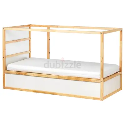 Ikea KURA reversable Bunkbed wooden frame (Used) 90x200