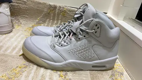 JORDAN 5 RETRO PREMIUM PURE PLATINUM