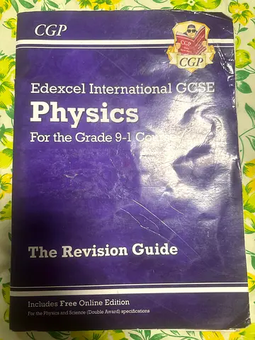 Edexcel IGCSE Physics CGP Revision Guide