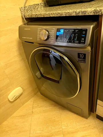 Samsung Front Load Washing Machine - 9kg 7 kg dryer, Good Condition