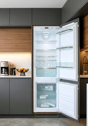 Miele Built-In Bottom Freezer Refrigerator – Excellent Condition, Premium German Engineering