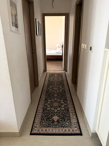 Long Persian-style runner rug 300x80 cm