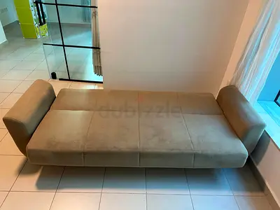 Sofa bed with large storage space