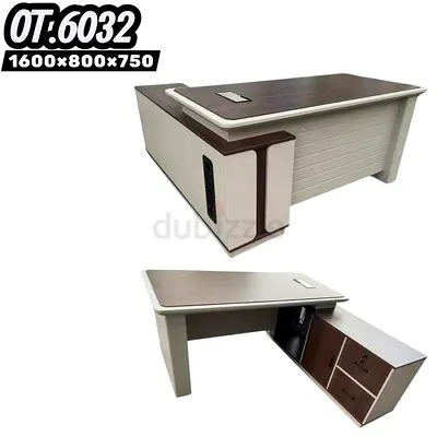 Brand new L shape wooden Office table For manager Available