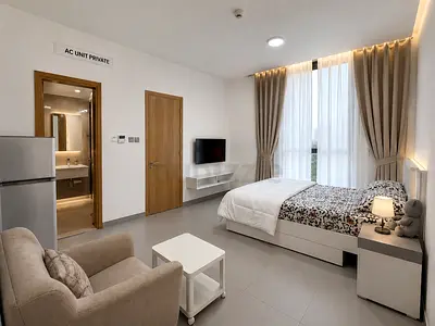 Room with attached washroom 24 hrs FREE PARKING AREA GYM POOL