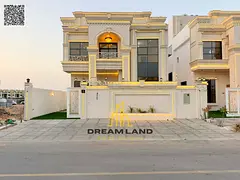 Modern villa for sale, luxury finishes, registration fees included, prime location next to the mosqu