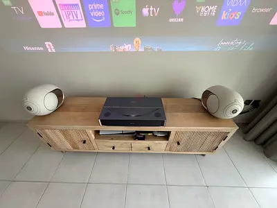 Devialet Phantom ULTIMATE stereo with TREEpods and Remote