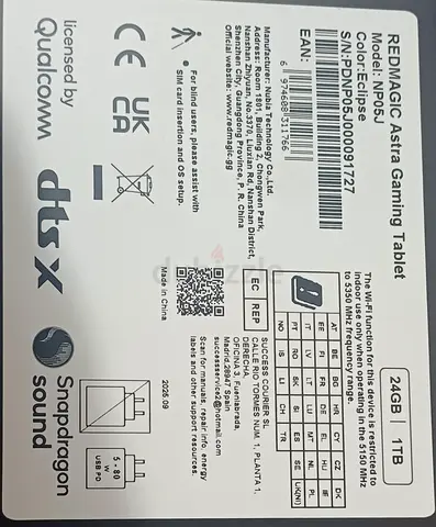 Redmagic astra 24Gb TB Used In Good Condition