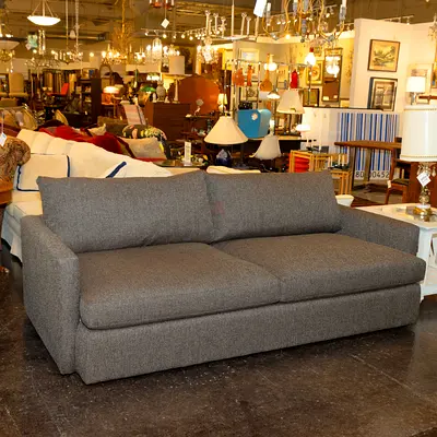 Cratebarrel lounge deep three seater sofa