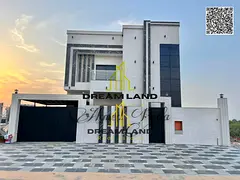 For sale - luxury villa in Halio 2 - Ajman Two floors 5 Master rooms Board and Hall Free for all nat