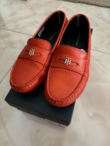 Tommy Hilfiger Block branding Mocassin - Orange