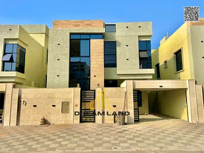 فيلا فاخرة حديثة للبيع في الباهية شامل رسوم التسجيل والتمليك – عجمان | 5 غرف ماستر + موقع رئيسي