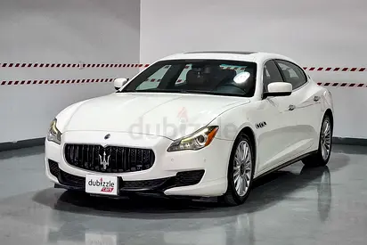 AED 2433/month | 2015 Maserati Quattroporte  | GCC Specs | Ref#479203