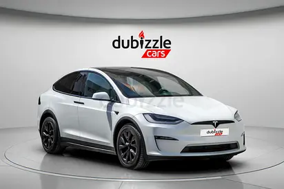 AED 3191/month | 2023 Tesla Model X  | GCC Specs | Ref#479595