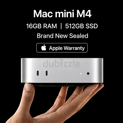 MAC MINI M4 – 16GB RAM / 512GB SSD – BRAND NEW SEALED