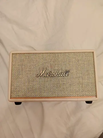 Marshall Acton III Portable Bluetooth Speaker - Cream (Good Condition)