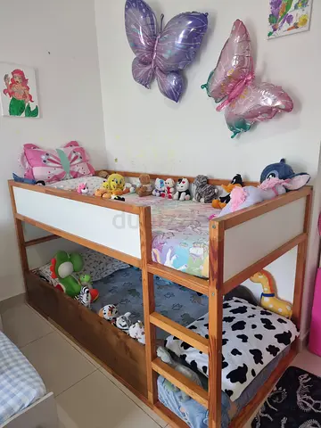 Ikea kids bunk bed with Mattress