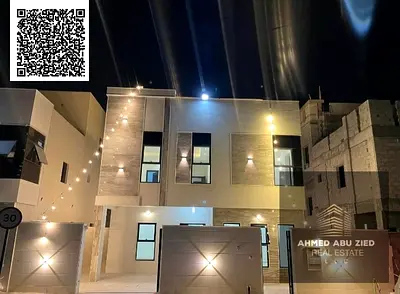 ✨ أشيك وأفخم فيلا أول ساكن تضم 6 غرف نوم ماستر، مجلس وصالة واسعة، غرفة خادمة، غرفة غسيل، و8 حمامات، مع صيانة كاملة على المالك، وقريبة من مطار الشارقة،