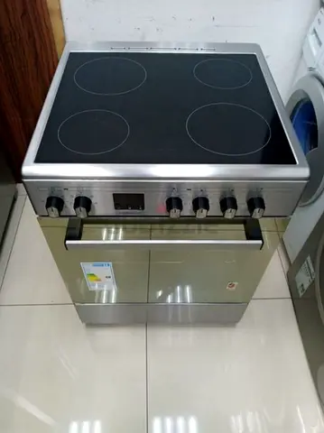 Daewoo latest model full electric ceramic 4 hobs stove oven fan cooking range 60x60