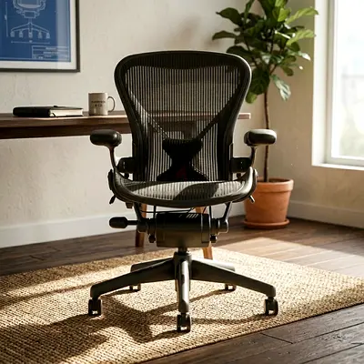 Herman Miller Aeron Used Like New Size B