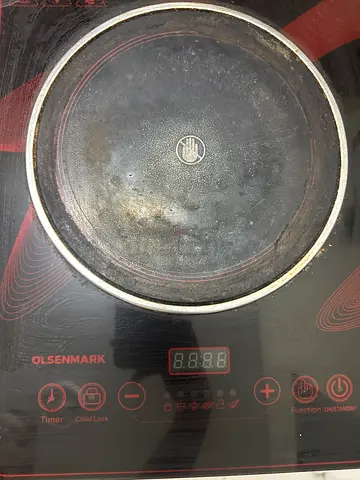 Used single electric hot plate / induction-style hob - works perfectly fine. 1 year ild.