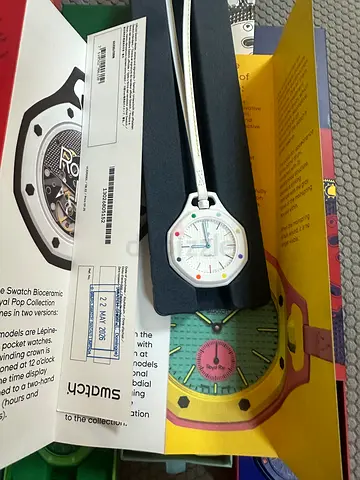 Swatch Royal pop