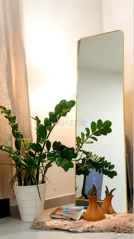 Full-Length Gold Framed Floor Mirror - Good Condition