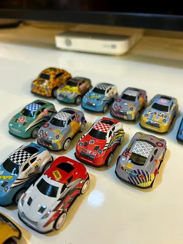Set of 12 Small Die-Cast Racing Cars — FUN CAR Toy Car Collection