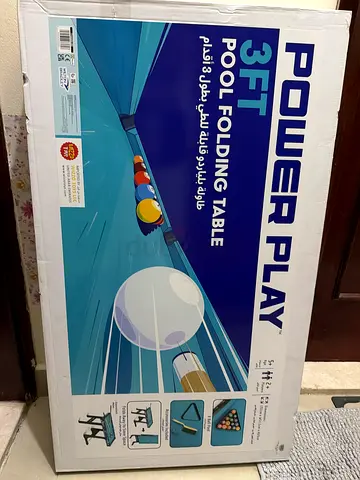 3FT Folding Pool Table - Power Play (New in Box)
