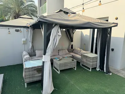 MUST GO TODAY - Gazebo- 6 seater with storage - URGENT, Negotiable