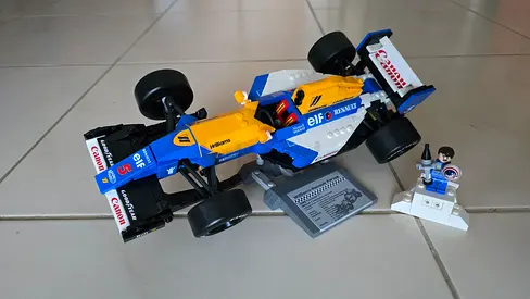 LEGO Icons Williams Racing F1 FW14B  Nigel Mansell, 10353, 799 pcs.