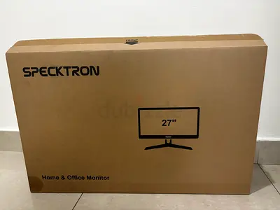Box Only:: 27 inch screen box only with cork and plastic cover