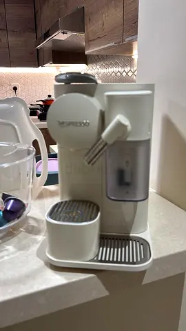 Nespresso VertuoPlus-style Coffee  Milk Frother Machine - White