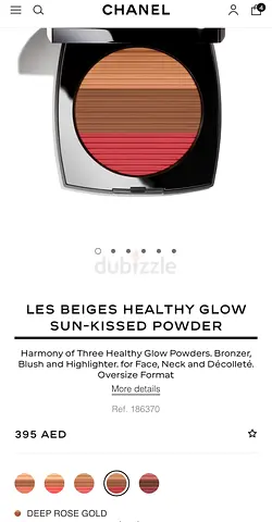 Chanel Les Beiges Healthy Glow Sun-Kissed Powder (Bronzer/Blush/Highlighter)