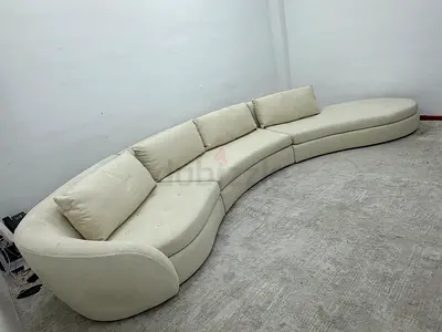 As perfect condition cratebarrel corner sofa