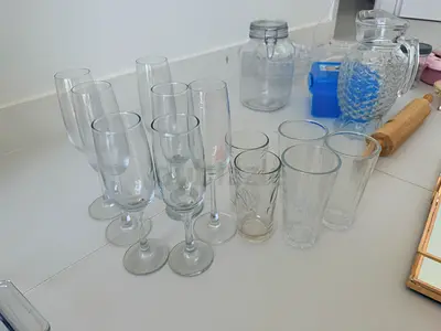 Champagne Glasses and Cups