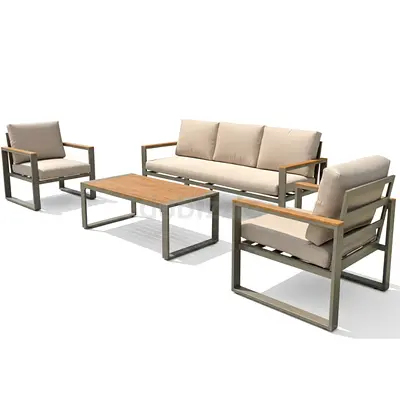 🌟 Special Offer | 5-Seater Aluminum Outdoor Set – Water Resistant