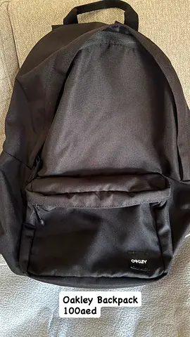 Black Oakley backpack - simple everyday pack