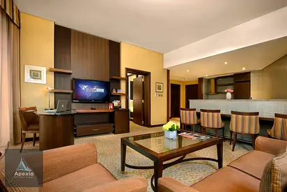 Executive 1BR Suite | Spacious Layout | City View