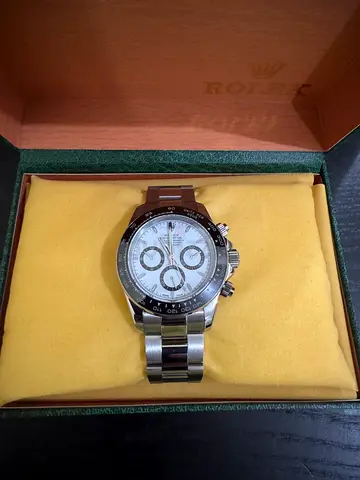 Automatic Rolex Daytona (Panda) with Box - Master Copy/Mid-Tier Replica