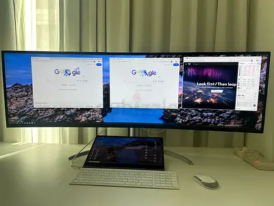 49-inch Ultrawide Curved Monitor - Good Condition LG